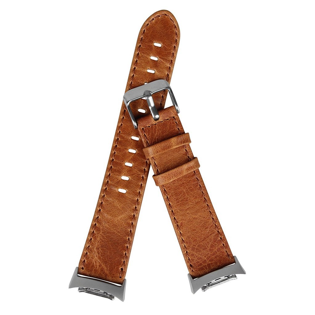 Bộ dây đeo bằng da thật có khóa cho đồng hồ Samsung Gear S2 R720/R730