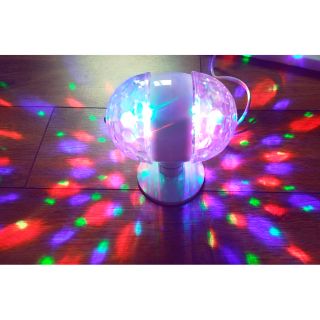 Led cầu quay 2 đầu có sẵn chân đế