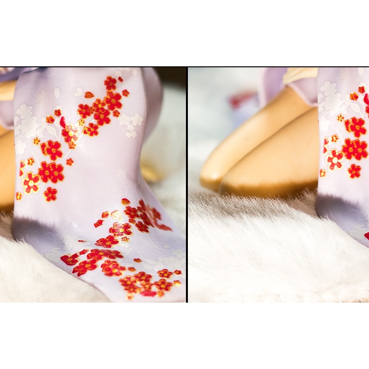 Mô hình nhân vật mặc yukata/ kimono trong phim hoạt hình