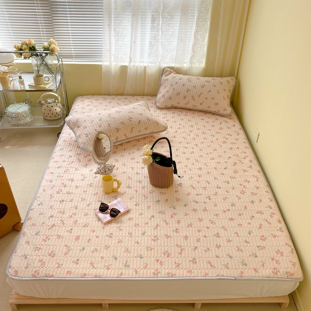 Chiếu Điều Hòa Cao Su Non 5D Hàng Loại 1 Mẫu Hoa Nhí 2 - Ngân Khánh Bedding Decor