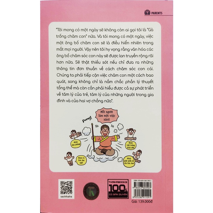 Sách - Bố bỉm sữa nuôi con khác biệt