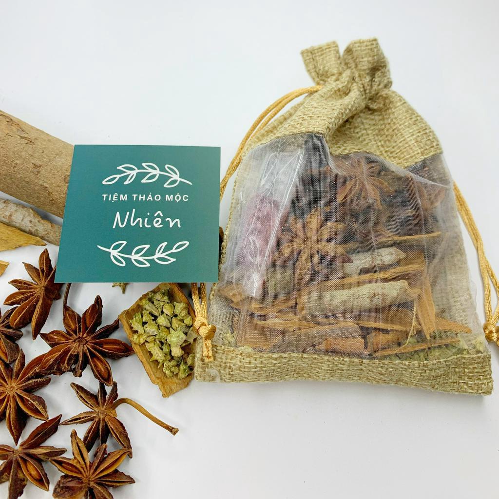 Túi Thơm May Mắn Bình An - Quế Hồi Chu Sa