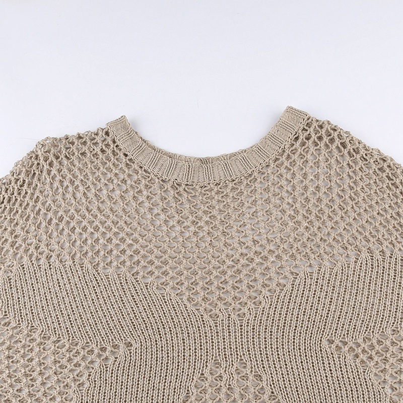 Áo Sweater Dệt Kim Tròng Đầu Dáng Rộng Kiểu Vintage Harajuku Y2k Thời Trang Đường Phố Cho Nữ