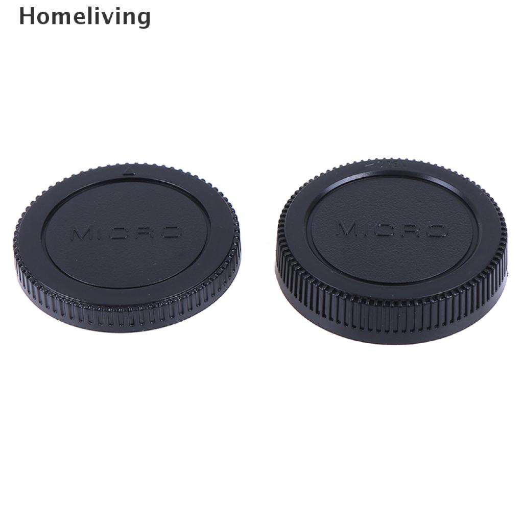 Nắp Bảo Vệ Ống Kính Máy Ảnh Olympus M4 / 3 Màu Đen