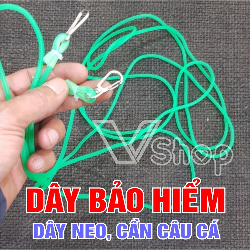 Dây bảo hiểm cần câu, dây neo an toàn, dùng cho cần câu cá