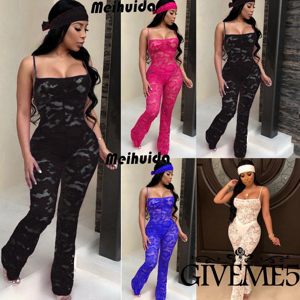 Áo liền quần Phối Ren Thời Trang Dành Cho Nữ