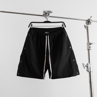 Quần shorts The Bad God Buttons basic kaki