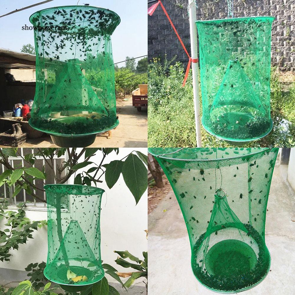 Lưới bắt côn trùng có thể gấp lại treo sân vườn tiện dụng