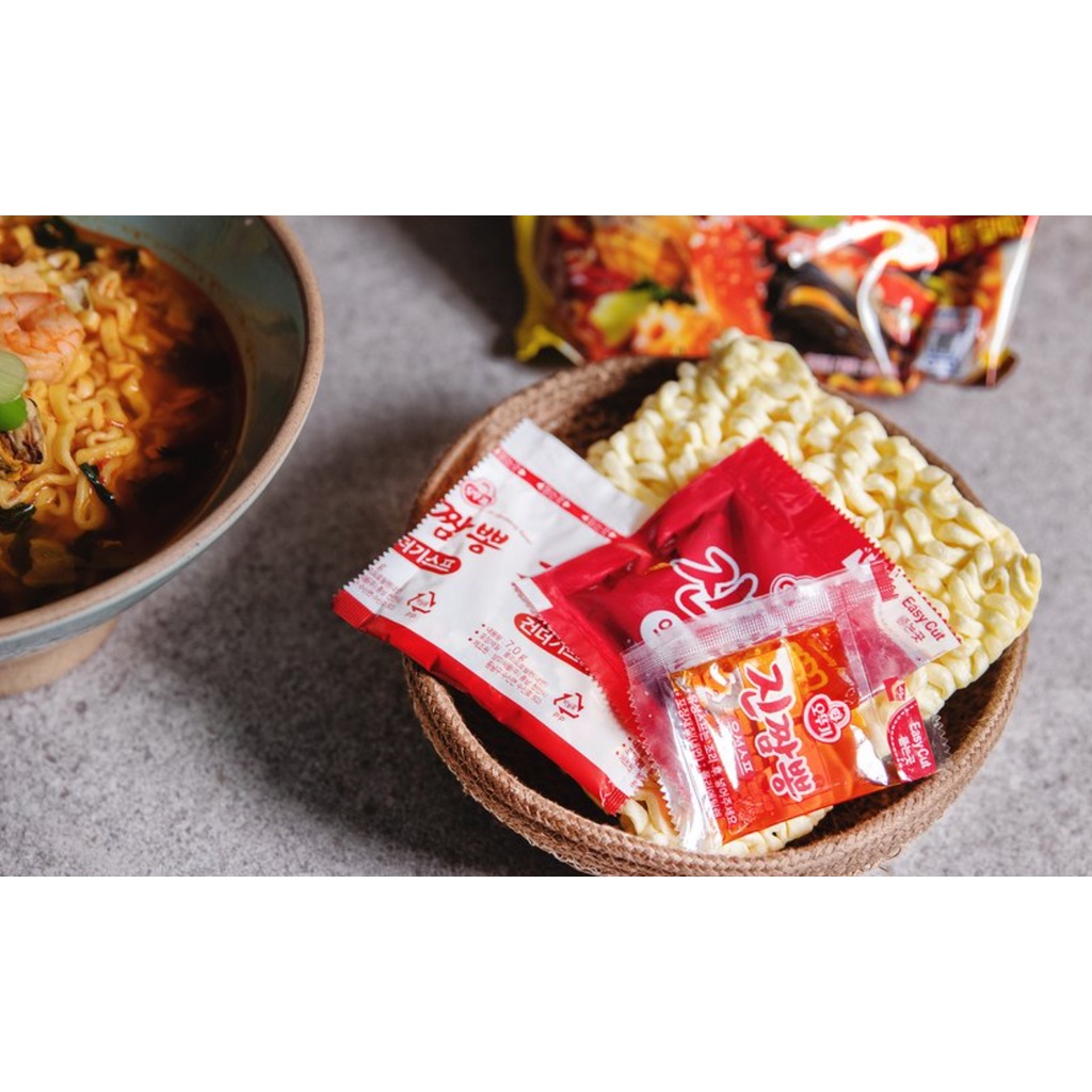 [OTTOGI] MỲ HẢI SẢN ĐẶC BIỆT JIN CHAMBONG 130G - [오뚜기] 진짬뽕 130G