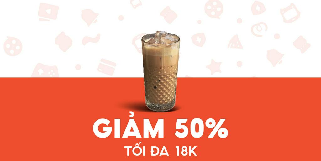 - Đen Đá - Giảm 18K cho Cafe Gia Lai Sữa Đá