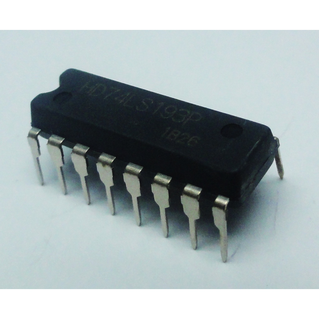 IC số 74HC193E (74193) / DIP-16 / Up&Down 4-bit Binary Counters / Linh Kiện Điện Tử