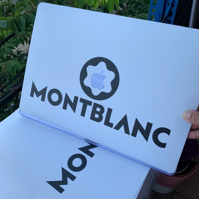 Ốp 2 mặt Macbook + decal Montblanc