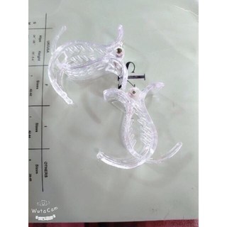 kẹp càng cua trong suốt