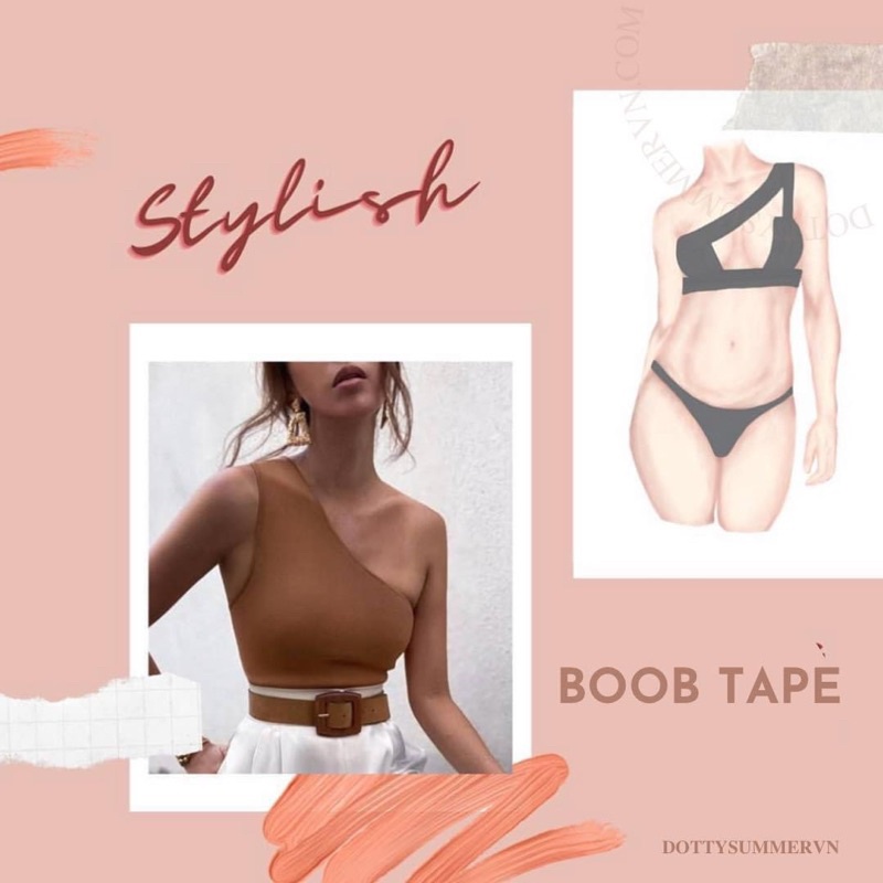 Boob Tape - Băng Dán Thần Kì Định Hình Dán Ngực Theo Cách Của Bạn