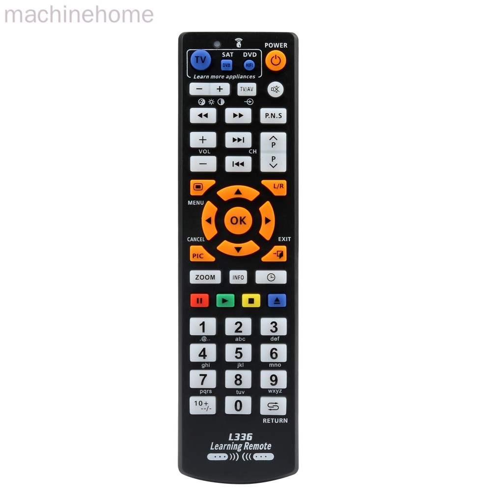 Điều khiển điều khiển từ xa thông minh với chức năng học cho TV CBL DVD SAT L336