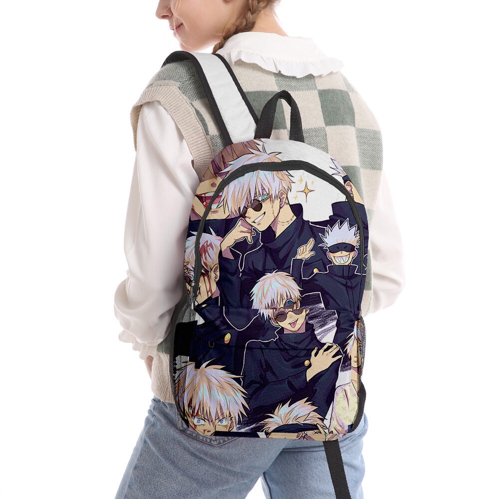 Ba Lô Đi Học/Du Lịch In Hình Anime Nhật Bản Jujutsu Kaisen Cho Nam Và Nữ