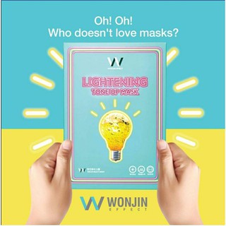 Mặt nạ Wonjin Effect Lightening Tone Up Mask