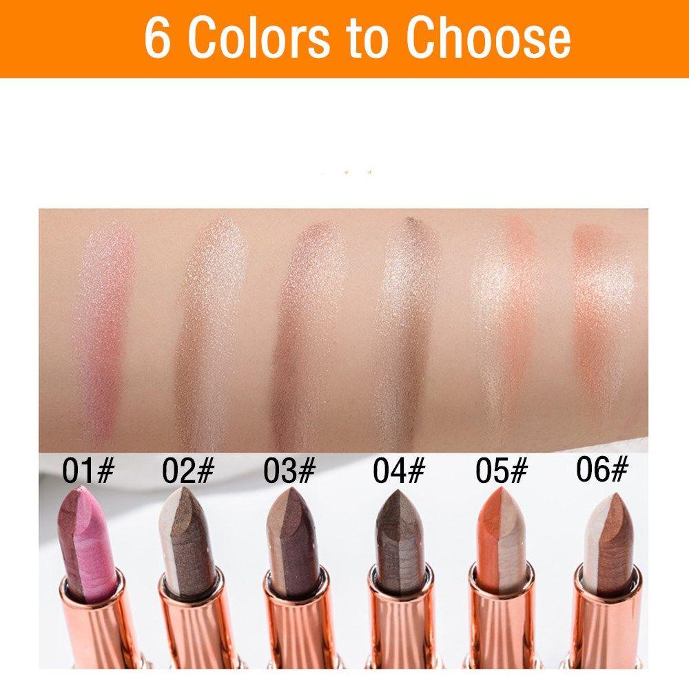 ORIENTLII Phấn Mắt Dạng Thỏi Màu Gradient Lấp Lánh Chống Thấm Mồ Hôi