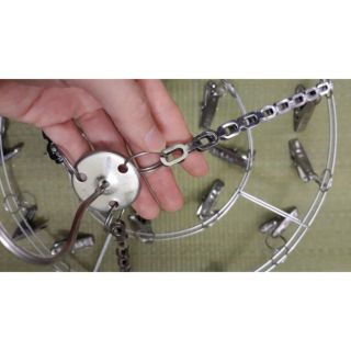 Móc quần áo trẻ em, móc chùm inox