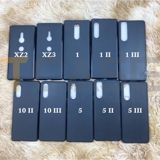 Ốp lưng viền dẻo đen Sony Xperia 1, 1 II, 1 III, 1 IV, 5, 5 II, 5II, 10 II, 10 III, 10 IV, Pro I, XZ2 Pre, XZ Pre