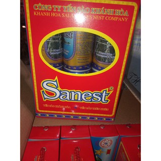 Lốc nước yến ngân nhĩ Sanest 190ml x 6 lon