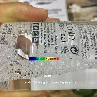🍒🍒Nước Tẩy Trang Byphasse 500ml🍒🍒