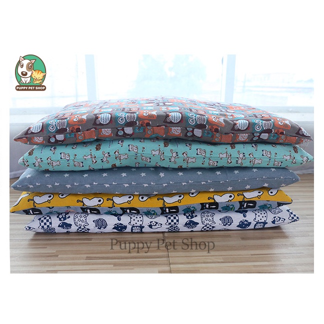 Thảm topper cho thú cưng, chó mèo họa tiết Cute