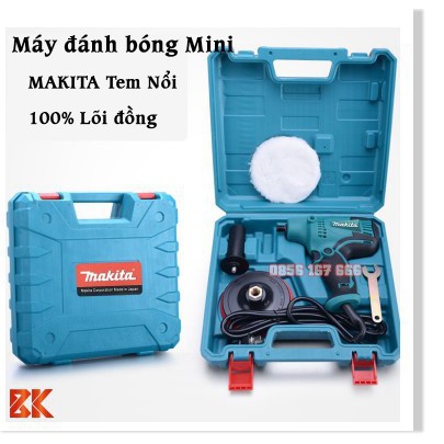 Máy đánh bóng ô tô MAKITA GV6010 - Máy đánh bóng ô tô, xe máy Mini - Hàng mới