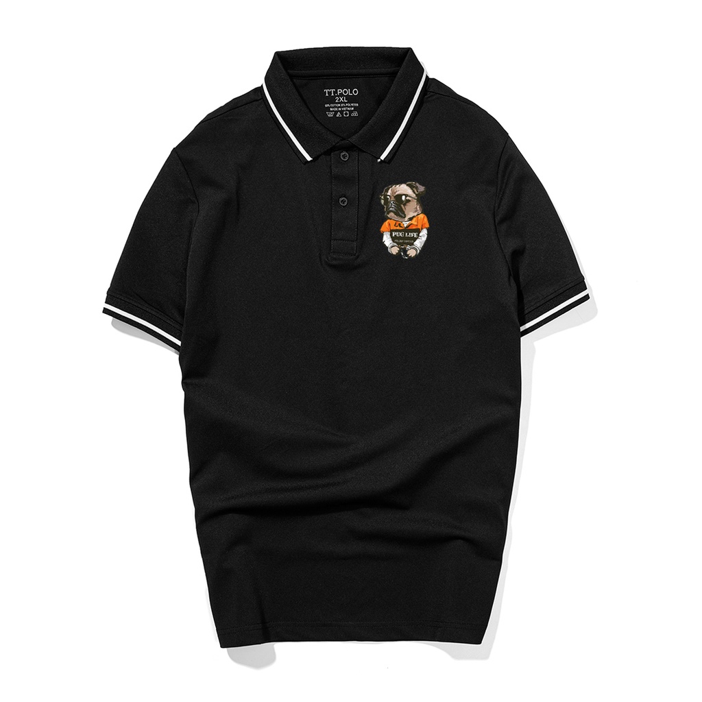 Áo thun Polo nam cổ bẻ BASIC vải cá sấu may kĩ , form đẹp PoLo PUGLIFE - SoHa Clothing