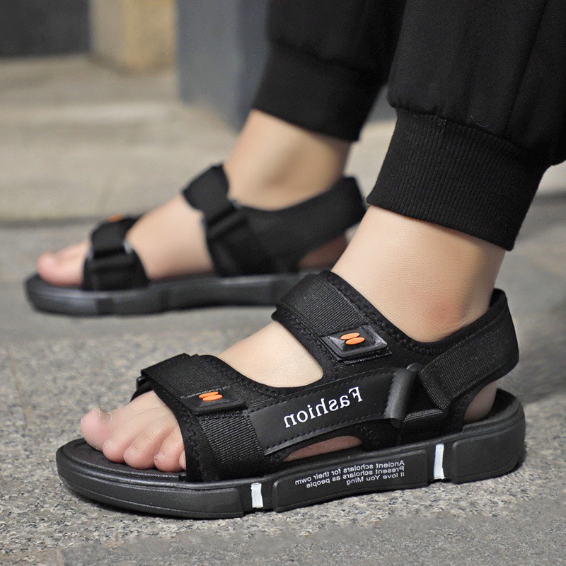 Sandal nam 2 quai dù Fashion - dép quai hậu học sinh mới về 2022