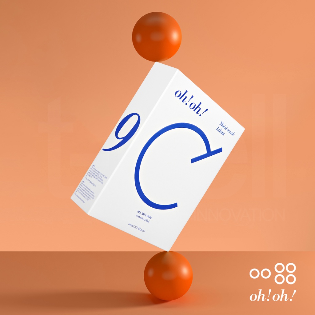 Mặt Nạ Ceramide Phục Hồi Da oh!oh! Moist Mask Laban (25ml x 10 miếng)