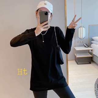 Áo thun dài tay rách gấu