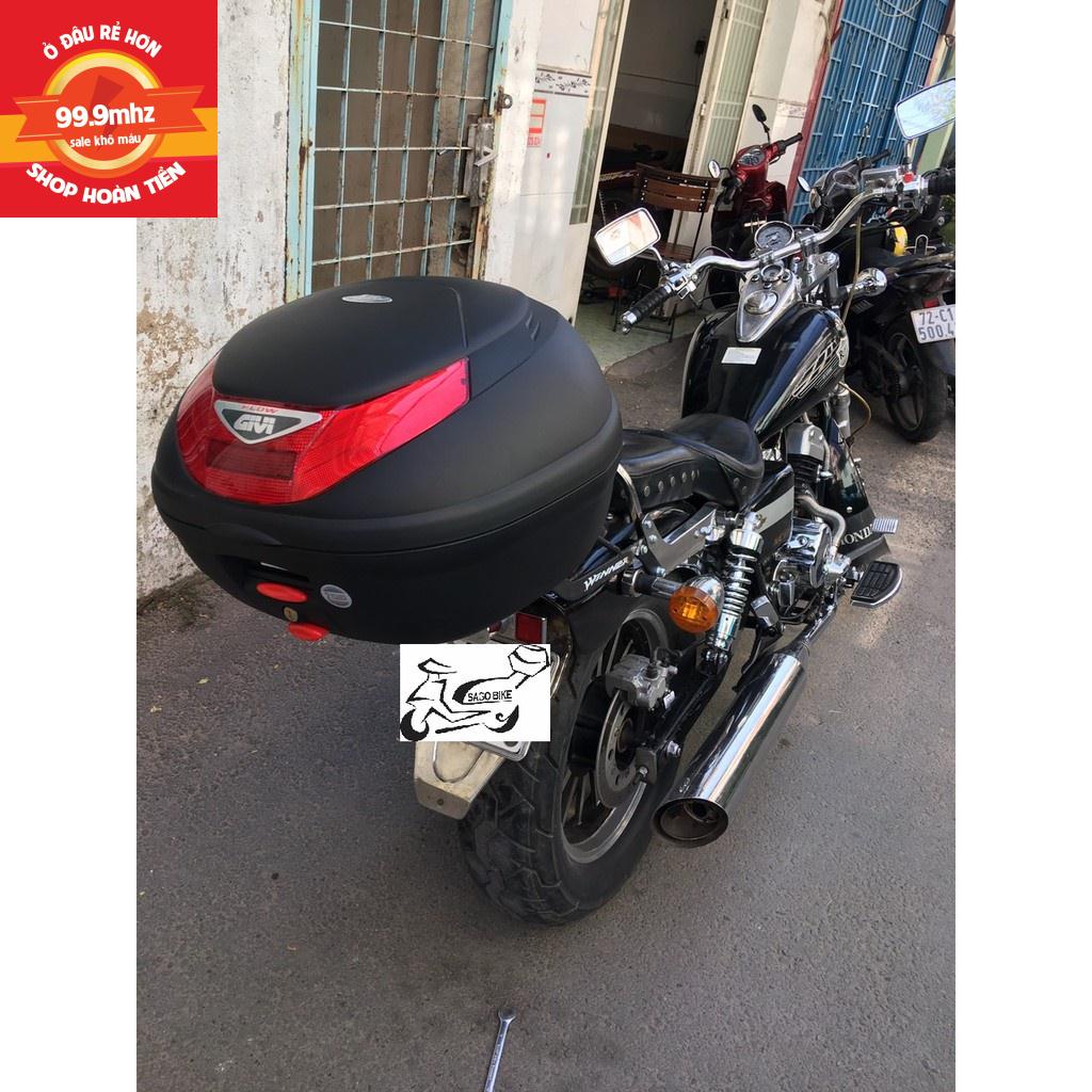 THÙNG SAU GIVI 35 LÍT E350N CHÍNH HÃNG BH 2 NĂM