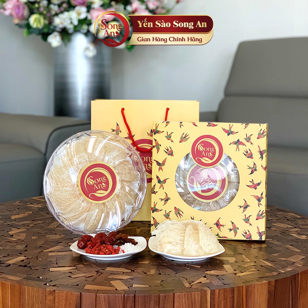 Tổ yến tinh chế nguyên chất đặc biệt, yến sào cao cấp Song An Food tăng đề kháng 100gr