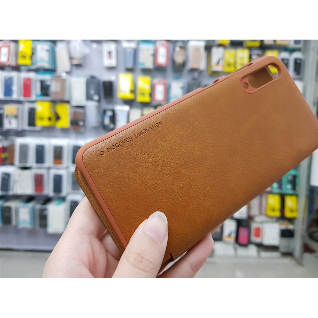 Bao da Cao cấp Nillkin QIN cho Samsung Galaxy A50