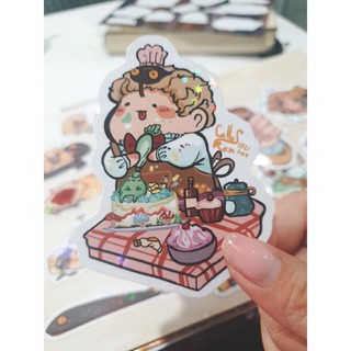 [CÓ SẴN] Sticker Good Omens