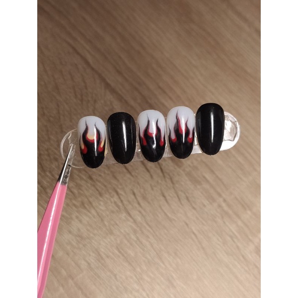 bộ móng tay giả nail box kèm keo( ib phom móng)