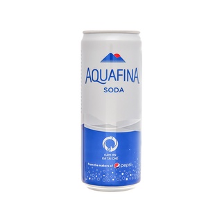 Thùng 24 Lon Nước Uống Có Gas Aquafina Soda 320ml Lon