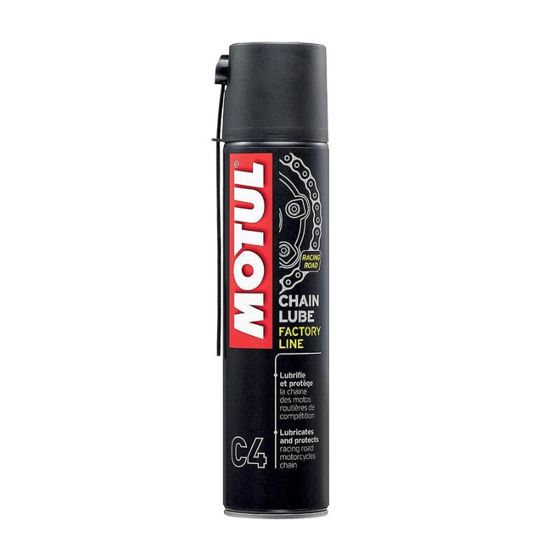 Chai Xịt dưỡng sên MoTul Chain Lube C4 – Factory Line 400ml