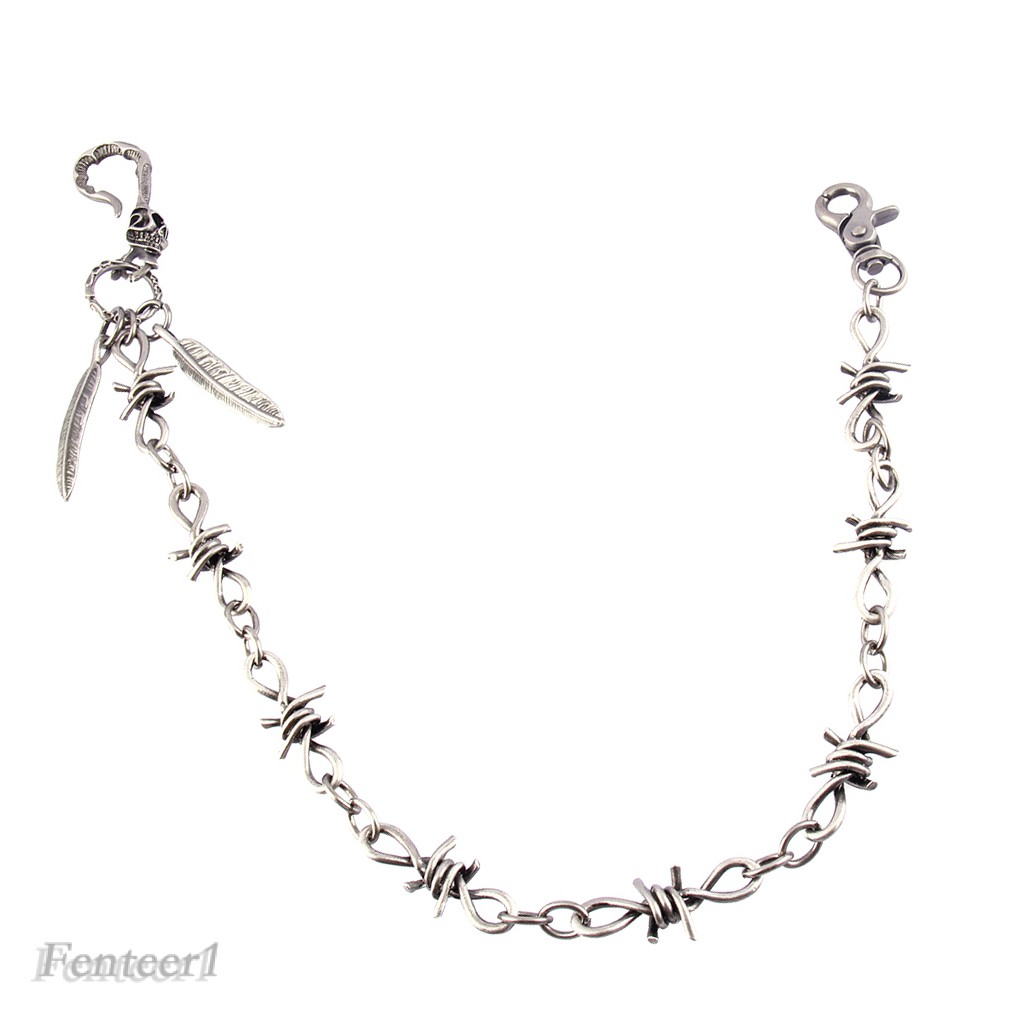 [FENTEER1] Retro Pants Trousers Jeans Wallet Chain Rock Hip Hop Waist Decoration Chain