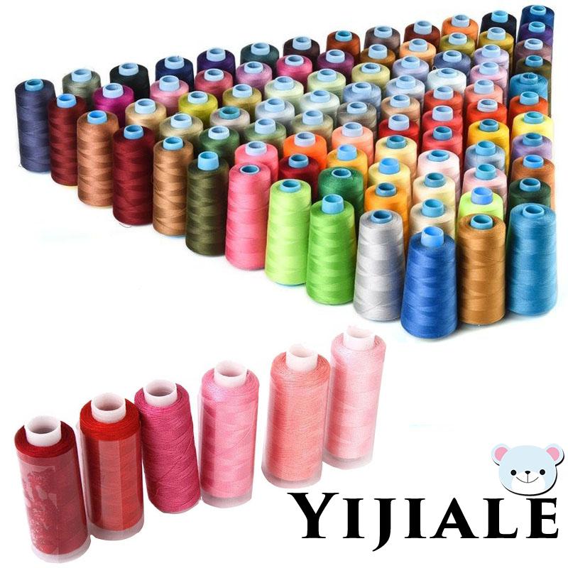 30 Cuộn Chỉ Polyester Nhiều Màu Sắc 250 Yards Dùng Cho Máy May