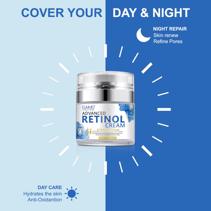 Kem Dưỡng Da Mặt YOUYO ELAIMEI Chứa Retinol Hoạt Tính Dưỡng Ẩm Chống Nếp Nhăn Làm Săn Chắc Tông Màu Da