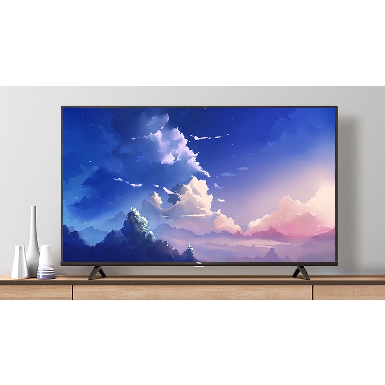 Android Tivi TCL 4K 43 inch 43P615 phong cách tối giản cho phòng khách - CHÍNH HÃNG BH 2 NĂM