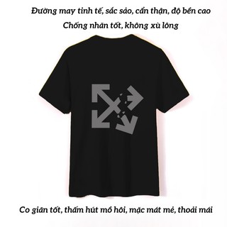 Áo Thun Phản Quang 💖𝙁𝙍𝙀𝙀 𝙎𝙃𝙄𝙋💖 Off White