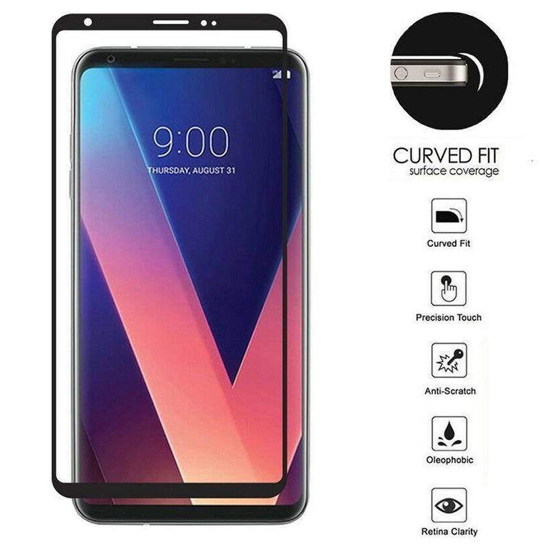 Kính Cường Lực Bảo Vệ Toàn Màn Hình Cho LG Stylo 4 5 6 G6 plus G7 G8