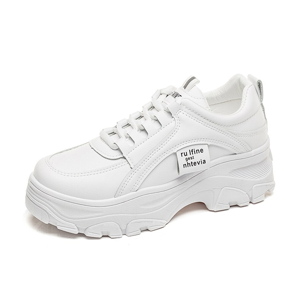 Giày Thể Thao Nữ Đế Cao Tôn Dáng Chất Liệu Da Mềm BLUEWIND 68426 | BigBuy360 - bigbuy360.vn