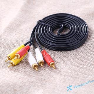 Cáp Av 3 Đầu Rca Cho Dvd Tv