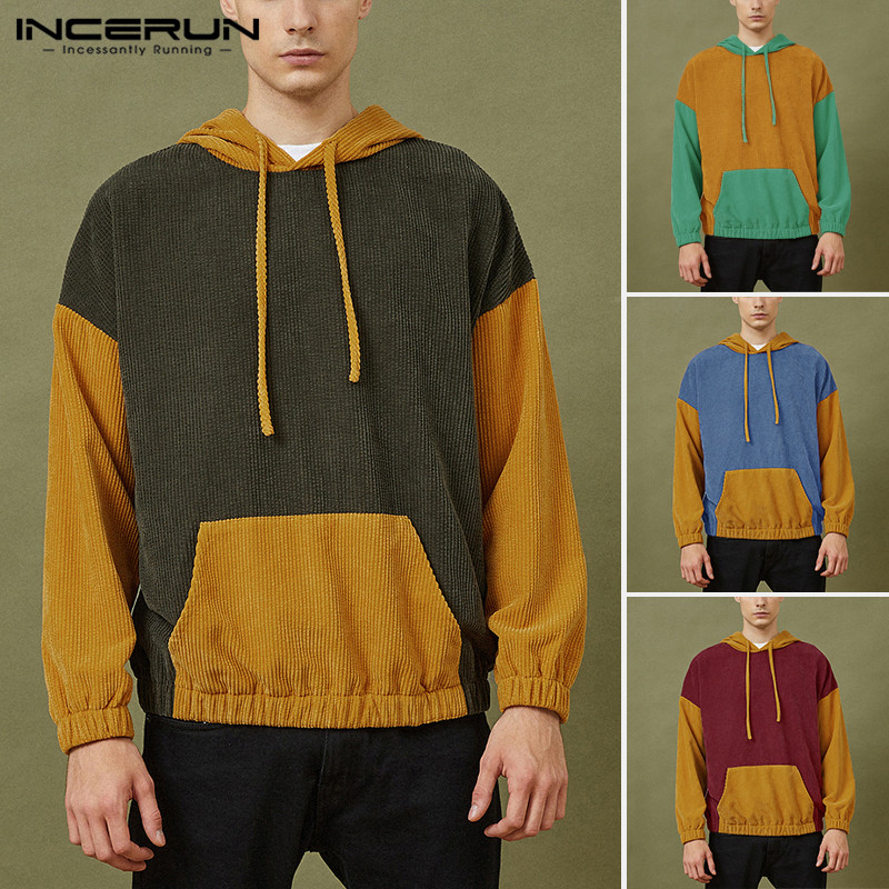 Áo Hoodies INCERUN Thời Trang Dành Cho Nam | BigBuy360 - bigbuy360.vn