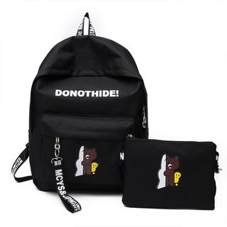 [Order] Combo Balo + túi xách gấu Brown siêu hót!!