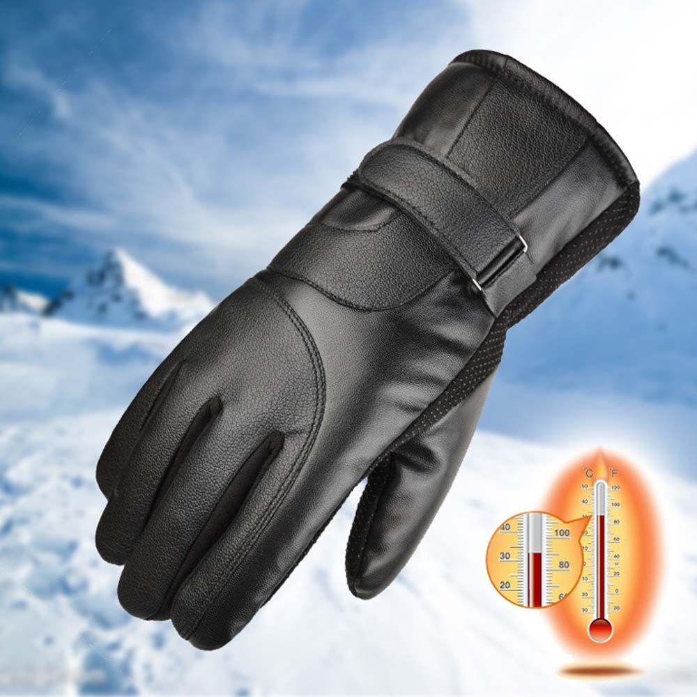 Găng Tay Nhung Trượt Tuyết / Leo Núi Chống Trượt Không Thấm Nước